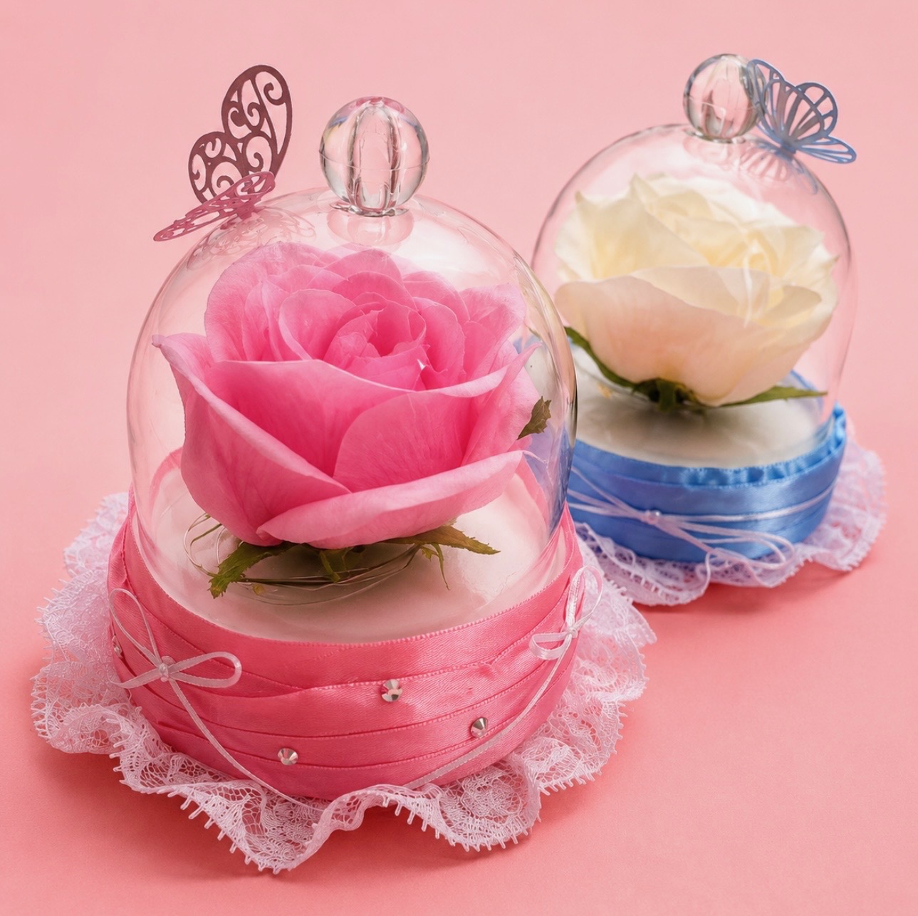 Cherry Accessories pink back glasses