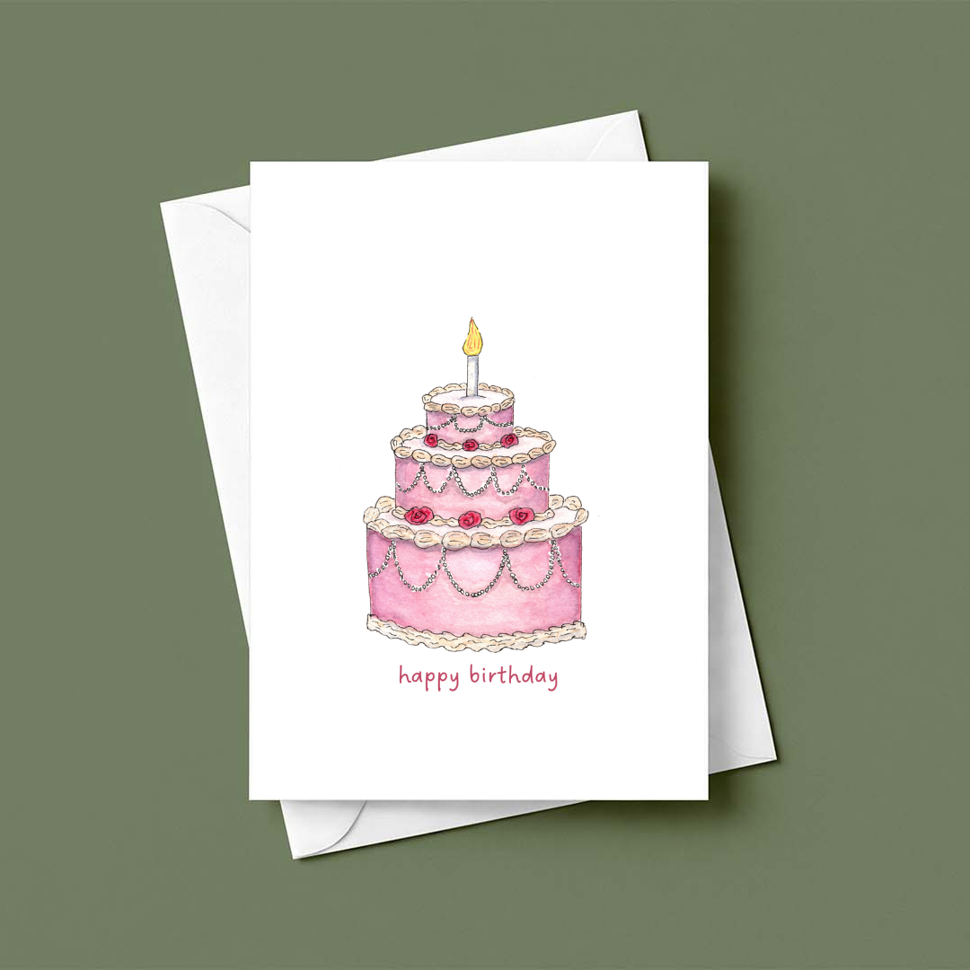 Soul of Peonies happy birthday card